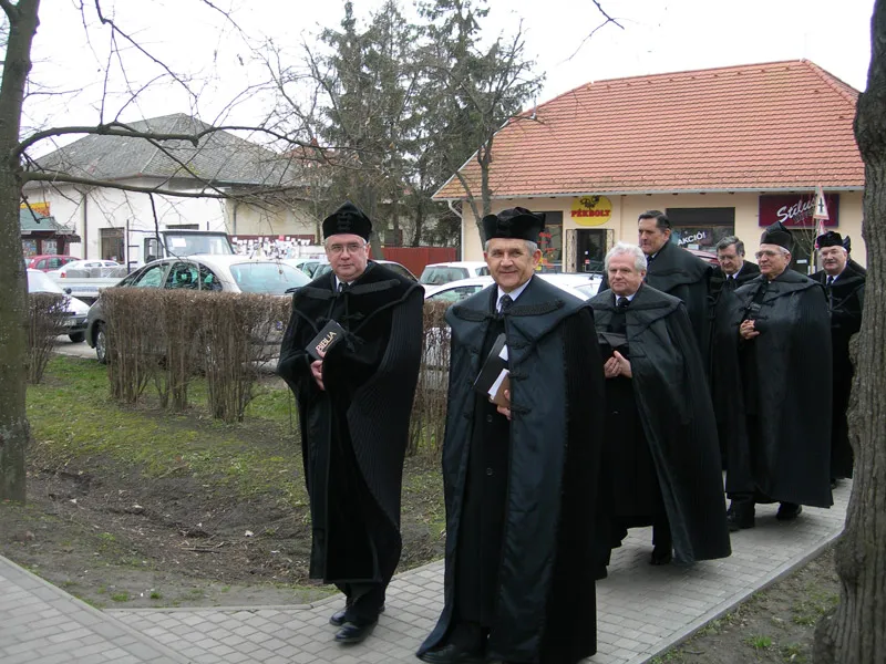 Sípos Tas Töhötöm esperes úr beiktatása a gyomai Református Templomban