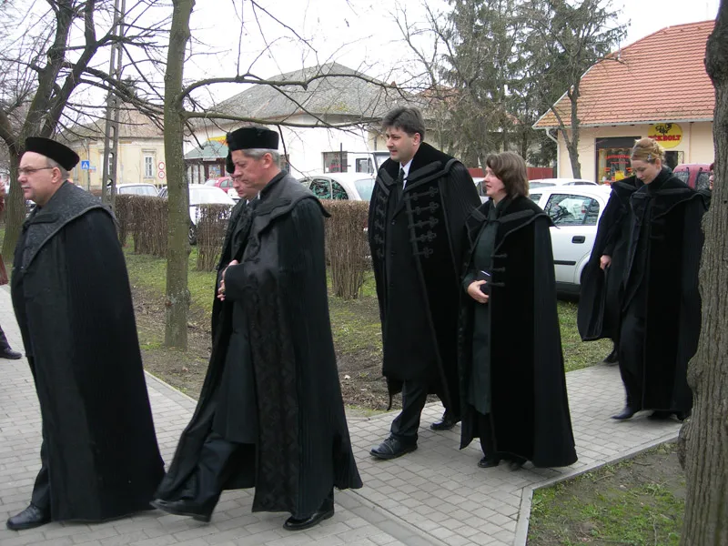 Sípos Tas Töhötöm esperes úr beiktatása a gyomai Református Templomban