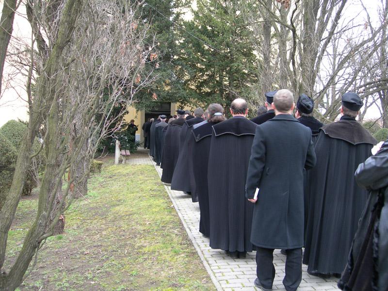 Sípos Tas Töhötöm esperes úr beiktatása a gyomai Református Templomban