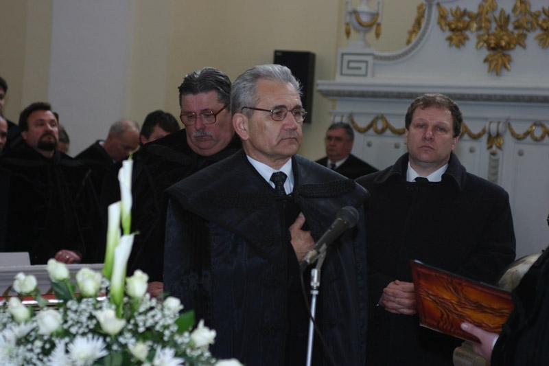 Sípos Tas Töhötöm esperes úr beiktatása a gyomai Református Templomban