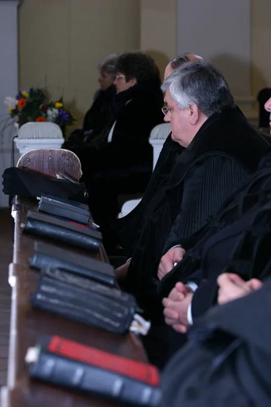 Sípos Tas Töhötöm esperes úr beiktatása a gyomai Református Templomban