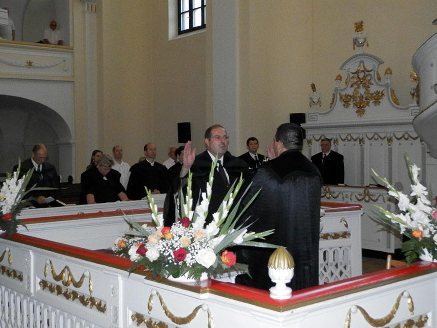 Papp Tibor lelkészbeiktatása és hálaadó istentisztelet a 200 éves templomért