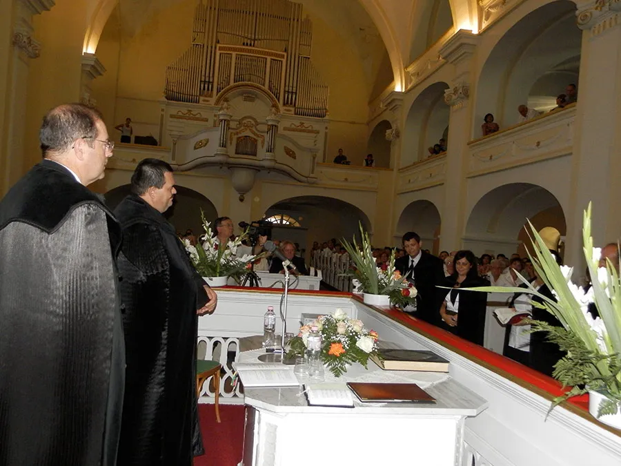 Papp Tibor lelkészbeiktatása és hálaadó istentisztelet a 200 éves templomért