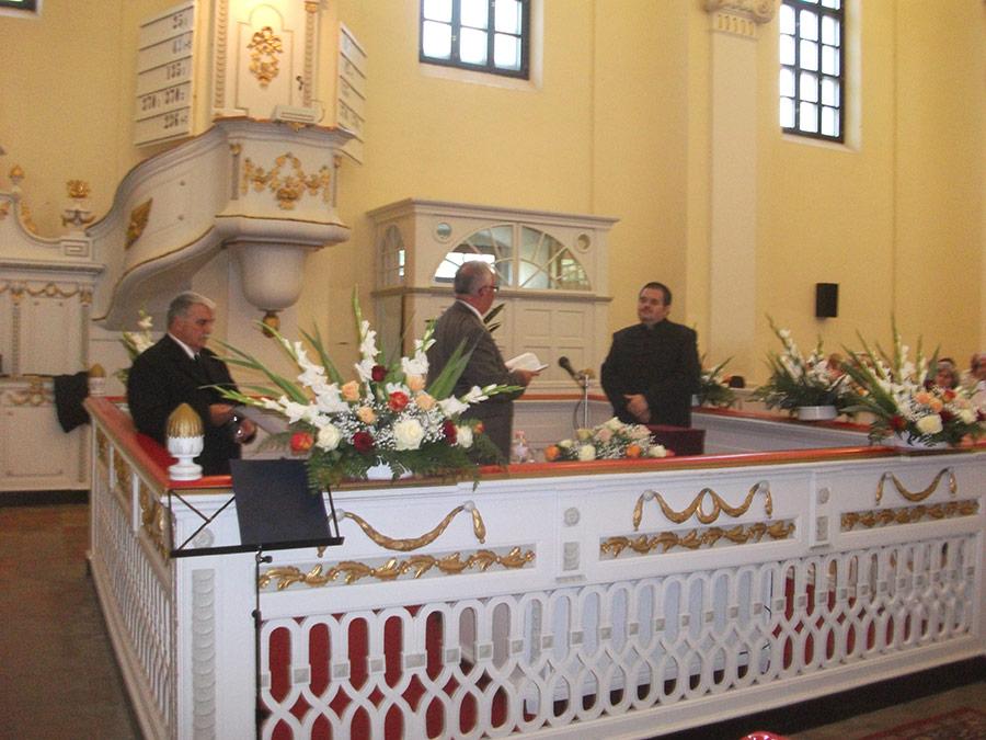 Papp Tibor lelkészbeiktatása és hálaadó istentisztelet a 200 éves templomért