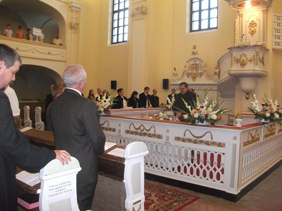 Papp Tibor lelkészbeiktatása és hálaadó istentisztelet a 200 éves templomért