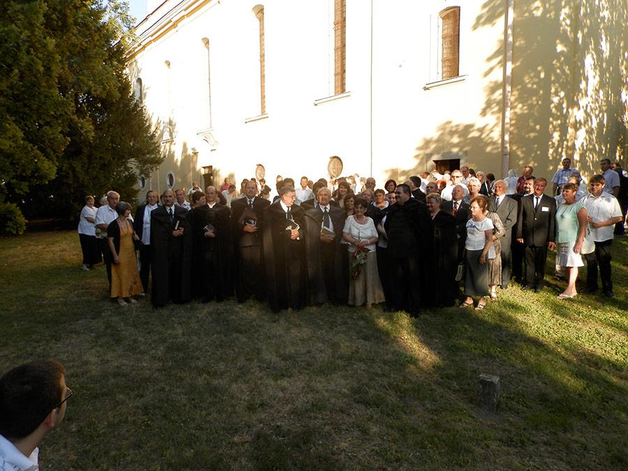 Papp Tibor lelkészbeiktatása és hálaadó istentisztelet a 200 éves templomért