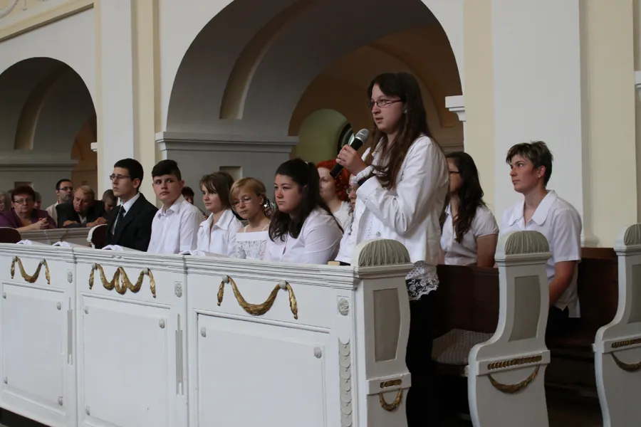 Konfirmáció és konfirmandus találkozó 2014 Pünkösdjén