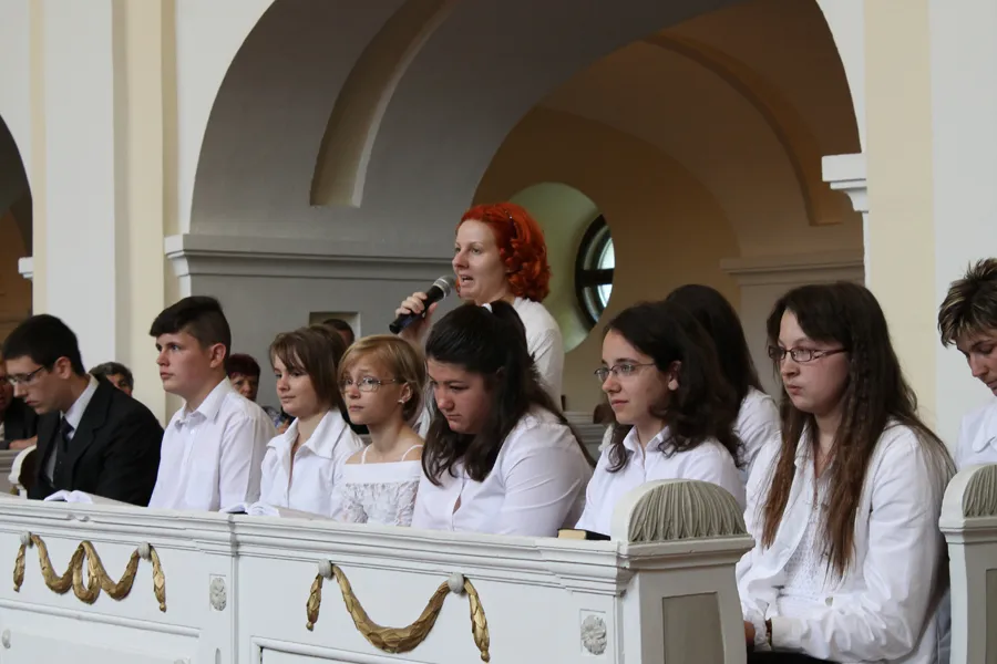 Konfirmáció és konfirmandus találkozó 2014 Pünkösdjén