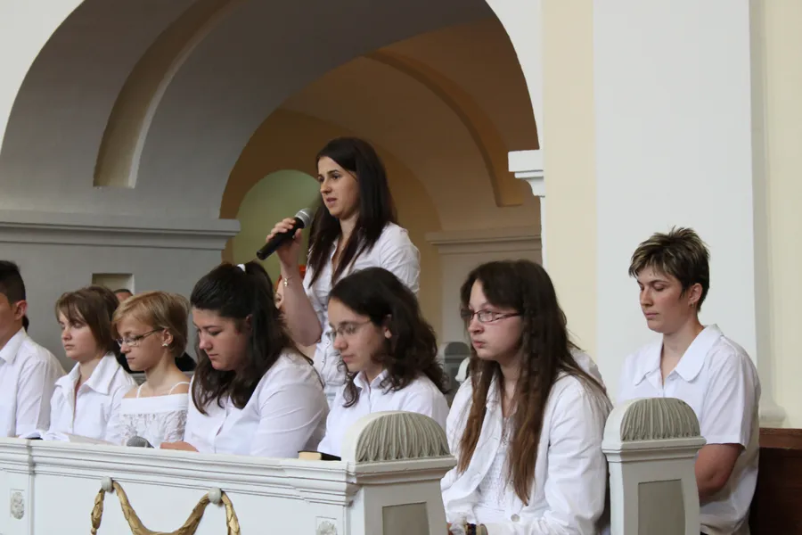 Konfirmáció és konfirmandus találkozó 2014 Pünkösdjén