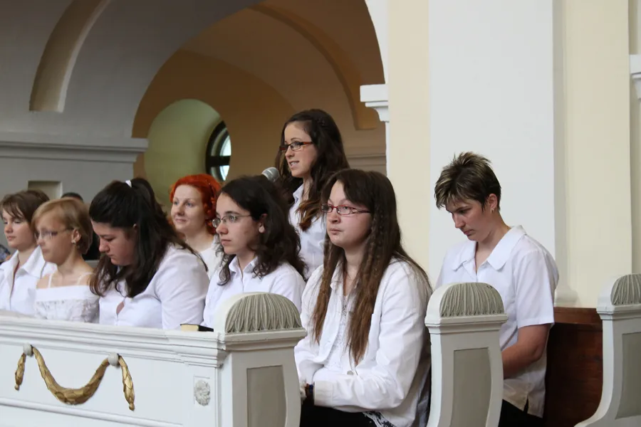 Konfirmáció és konfirmandus találkozó 2014 Pünkösdjén