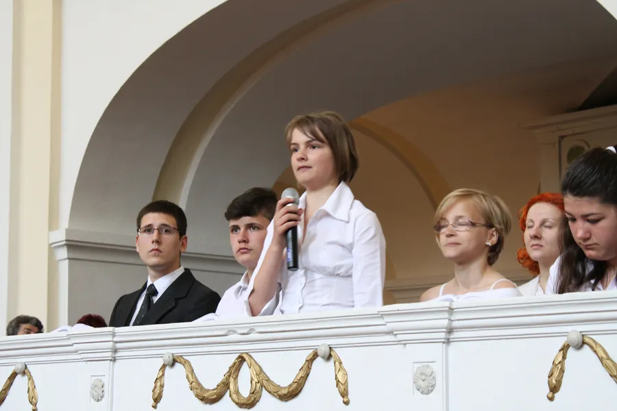 Konfirmáció és konfirmandus találkozó 2014 Pünkösdjén