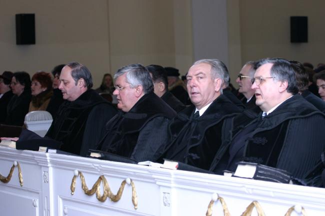 Sípos Tas Töhötöm esperes úr beiktatása a gyomai Református Templomban
