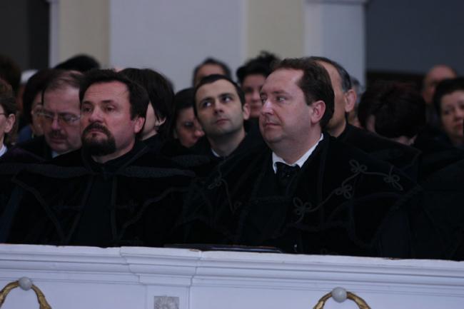 Sípos Tas Töhötöm esperes úr beiktatása a gyomai Református Templomban