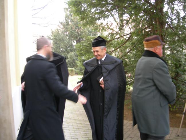 Sípos Tas Töhötöm esperes úr beiktatása a gyomai Református Templomban