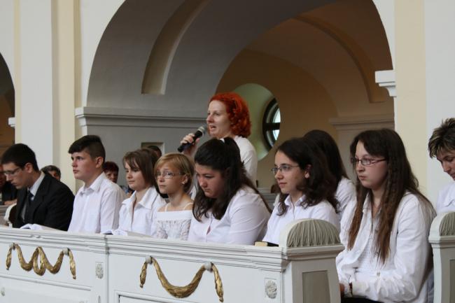 Konfirmáció és konfirmandus találkozó 2014 Pünkösdjén