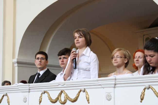 Konfirmáció és konfirmandus találkozó 2014 Pünkösdjén