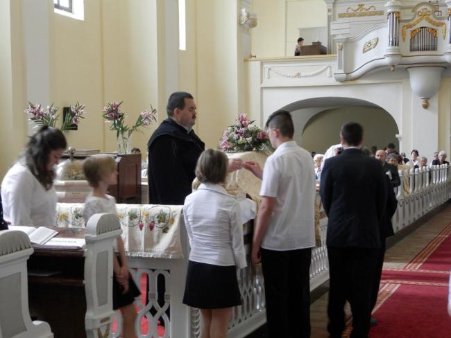 Konfirmáció és konfirmandus találkozó 2014 Pünkösdjén