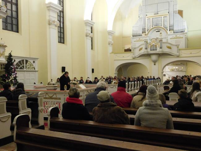 Szentesti ünnepi istentisztelet a teplomban - 2016