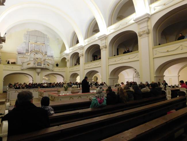 Szentesti ünnepi istentisztelet a teplomban - 2016