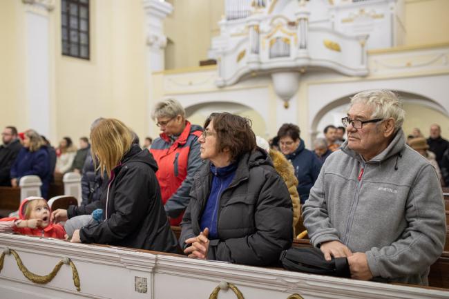 Szentesti ünnepi istentisztelet a teplomban - 2019